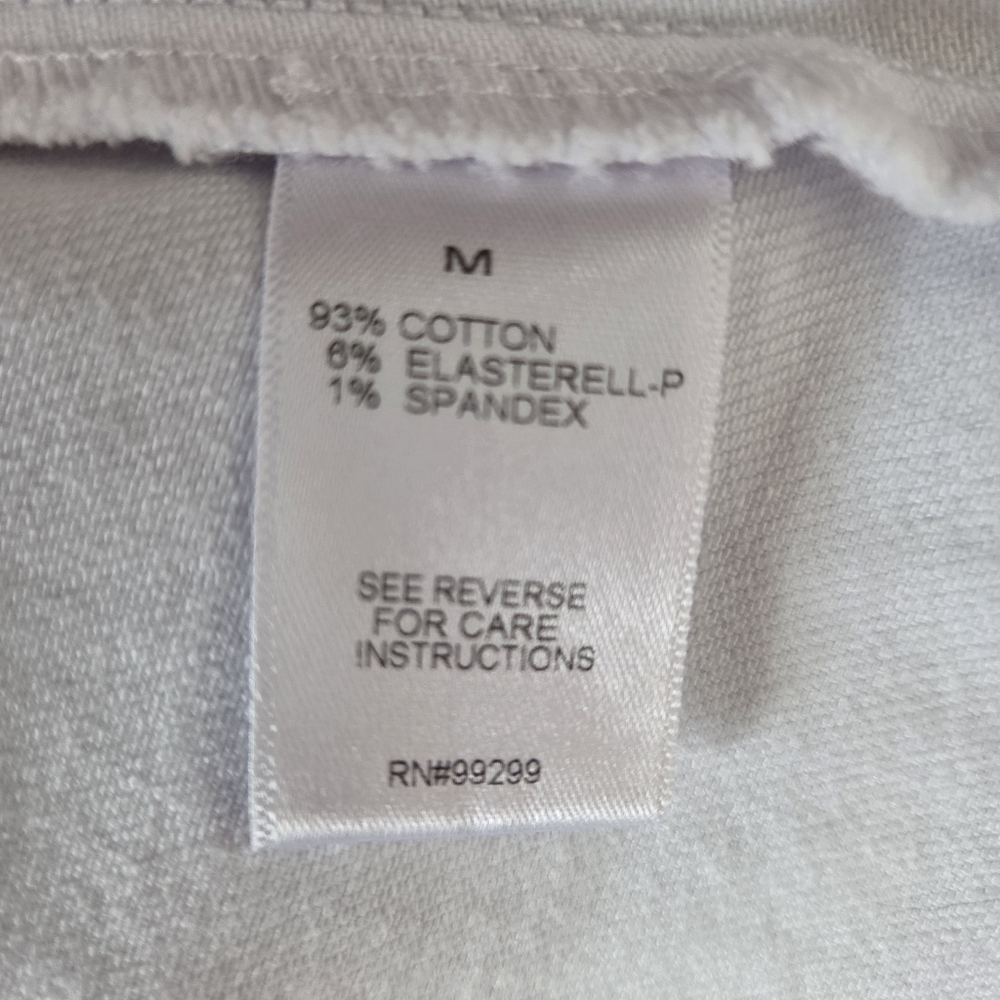 EVEREVE NWT Sierra Denim Vest White Medium - Picture 7 of 8